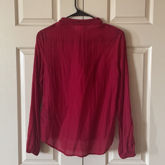 H&M hot pink blouse in small or size 2 US - Picture 5 of 5